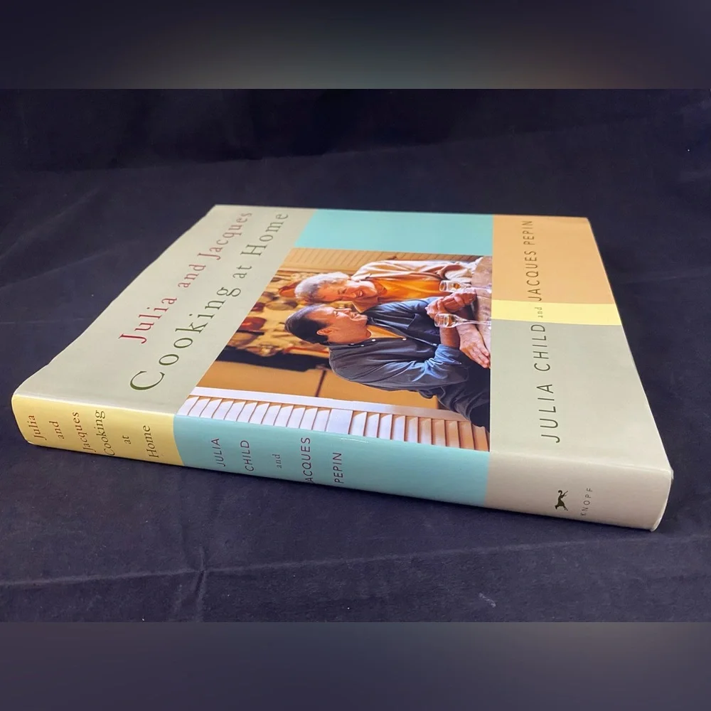 Julia and Jacques Cooking at Home Julia Child Jacques Pepin Hardcover